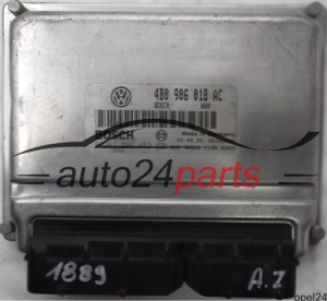 MOTORSTEUERGERÄT ECU STEUERGERÄT VW VOLKSWAGEN PASSAT 1.8T 1.8 TURBO APU 4B0906018AC, 4B0 906 018 AC, BOSCH 0261206452, 0 261 206 452 