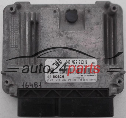 ECU CENTRALITA DE MOTOR SKODA 1.4 TDI BOSCH 0 281 015 050, 0281015050, 045 906 013 R, 045906013R