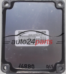 MOTORSTEUERGERÄT ECU STEUERGERAT OPEL CORSA MERIVA DELPHI DELCO 12214820 DWLZ, 12214820DWLZ, HSFI-2.5