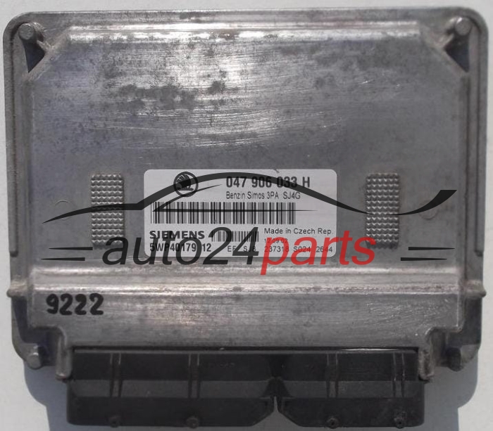 KOMPUTER STEROWNIK SILNIKA SKODA FABIA 1.4 MPI AQW  047906033H, SIEMENS 5WP40179 12