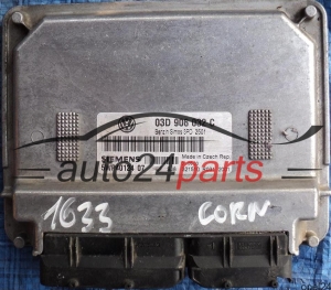MOTORSTEUERGERÄT ECU STEUERGERÄT VW VOLKSWAGEN POLO 1.2 03D906032C, 03D 906 032 C, SIEMENS 5WP40124