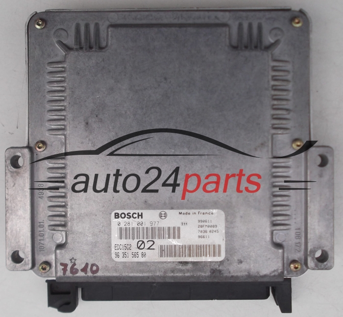 BOSCH 0 281 001 977, 0281001977, 96 351 565 80, 9635156580