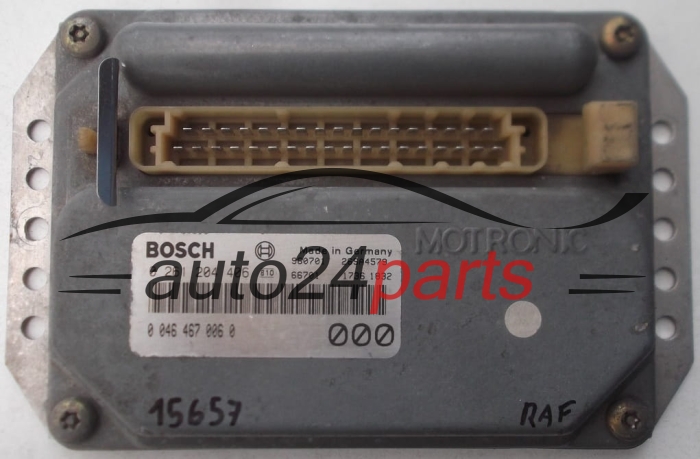 CALCULATEUR MOTEUR FIAT BOSCH 0 261 204 406, 0261204406, 0 046 467 006 0, 00464670060