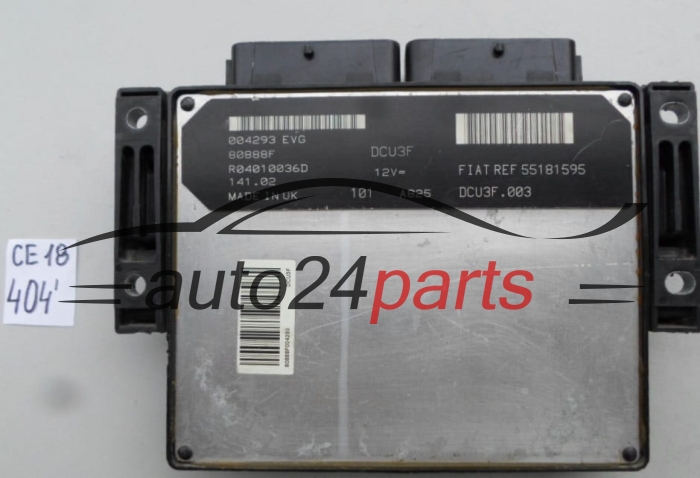 CENTRALITA DE MOTOR FIAT DOBLO R04010036D, 55181595