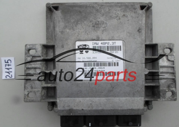 CENTRALITA DE MOTOR PEUGEOT 206 MAGNETI MARELLI IAW 48P2.3T, IAW48P23T, 9649140480