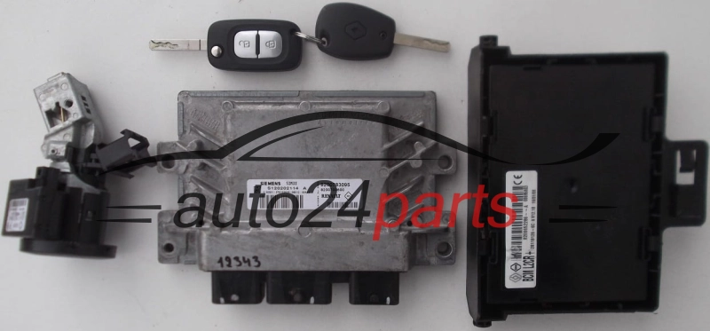 KOMPUTER STEROWNIK SILNIKA RENAULT GRAN MODUS TWINGO S120202114 A, S120202114A, 8200783095