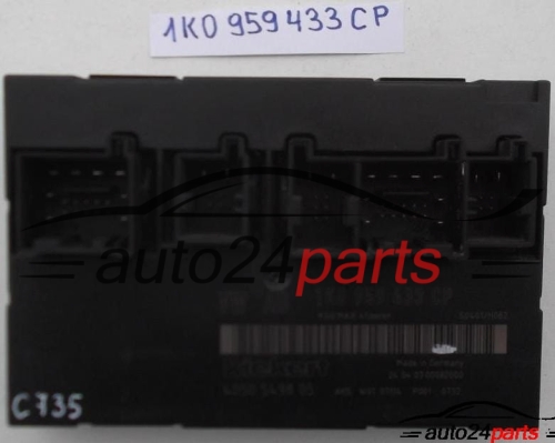 CENTRALITA DE CONFORT VW SEAT SKODA 1K0 959 433 CP, 1K0959433CP, 4050 5498 05, 4050549805 