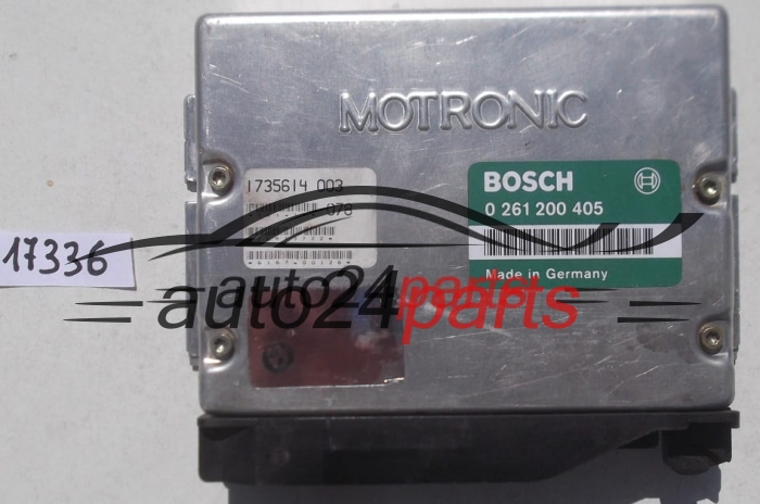 CALCULATEUR MOTEUR BMW E34 E36 325i 525i BOSCH 0 261 200 405, 0261200405, MOTRONIC 1735614 003, 1735614003