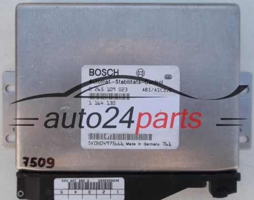 MOTORSTEUERGERÄT ECU STEUERGERAT ABS BMW E38 E39 BOSCH 0 265 109 023, 0265109023, 1 164 130, 1164130