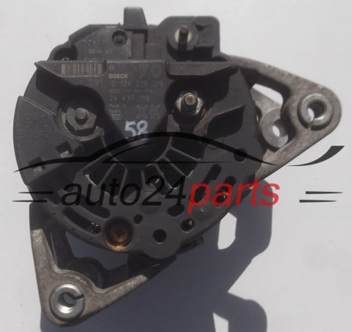 Alternador OPEL 1.0 1.2 BOSCH 0 124 225 018,  24 437 119 XK