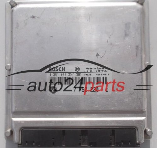 CALCULATEUR MOTEUR BMW X5 BOSCH 0 281 011 257,  7 790 220