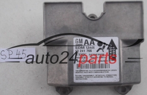 AIRBAG STEUERGERAT OPEL ZAFIRA B 13241766 AA, 13 241 766, 93187855, 1232041, 12 32 041