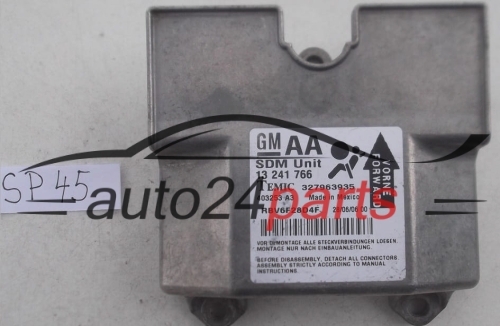 AIRBAG STEUERGERAT OPEL ZAFIRA B 13241766 AA, 13 241 766