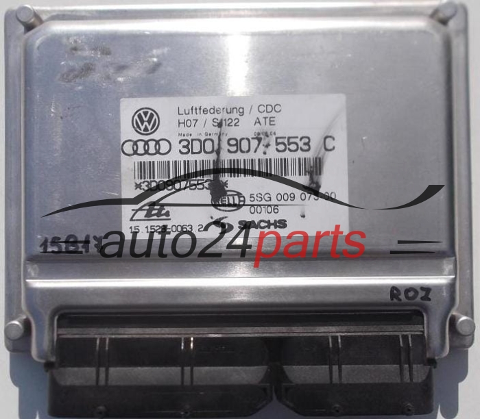 Commande de suspension  VOLKSWAGEN PHAETON HELLA 5SG 009 073-00, ATE 15.1528-0063.2,  3D0 907 553 C
