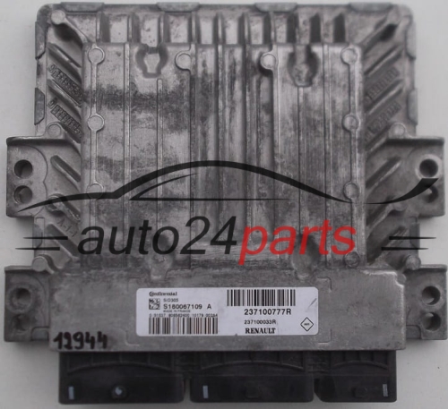 KOMPUTER STEROWNIK SILNIKA RENAULT MEGANE CONTINENTAL S180067109 A, S180067109A, 237100777R - 12944