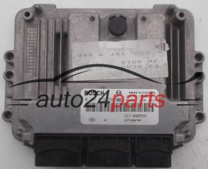 ECU CENTRALITA DE MOTOR RENAULT MEGANE SCENIC 1.9 DCI BOSCH 0 281 015 798, 0281015798, 237100055R  