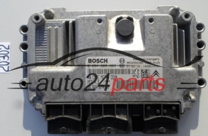 KOMPUTER STEROWNIK SILNIKA CITROEN PEUGEOT 1.6 BOSCH 0 261 208 908, 0261208908, 96 624 674 80, 9662467480, ME7.4.5 