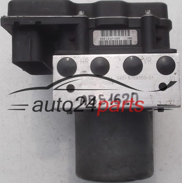 BOMBA HIDRAULICA Y CENTRALITA ABS BMW E60 BOSCH 0 265 236 004, 0265236004, 3451 6768550-01, 3451676855001, 0 265 950 408, 0265950408