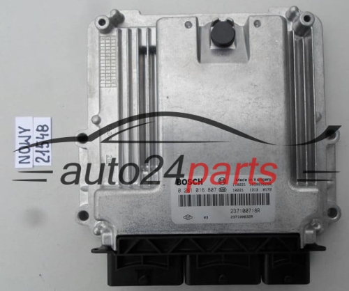 KOMPUTER STEROWNIK SILNIKA OPEL VIVARO RENAULT TRAFIC BOSCH 0 281 016 807, 0281016807, 237100718R, NOWY 