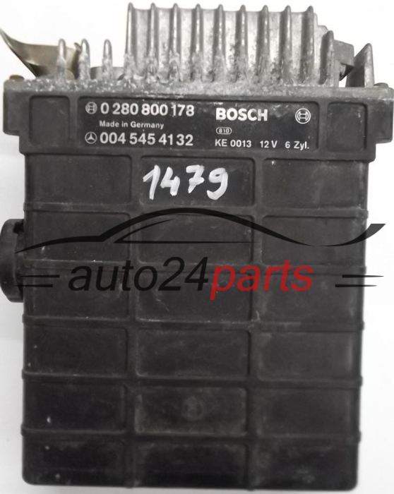 ECU CENTRALITA DE MOTOR MERCEDES W124 W126 2.6 E A0045454132, 0045454132, A 004 545 4132, BOSCH 0280800178, 0 280 800 178