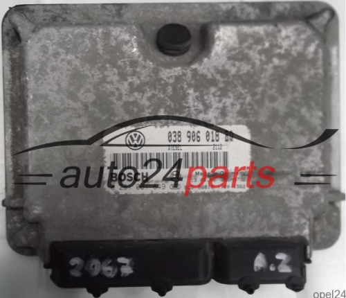 ECU CENTRALITA DE MOTOR SKODA OCTAVIA 1.9 TDI 038906018BQ, 038 906 018 BQ, BOSCH 0 281 001 849, 0281001849 