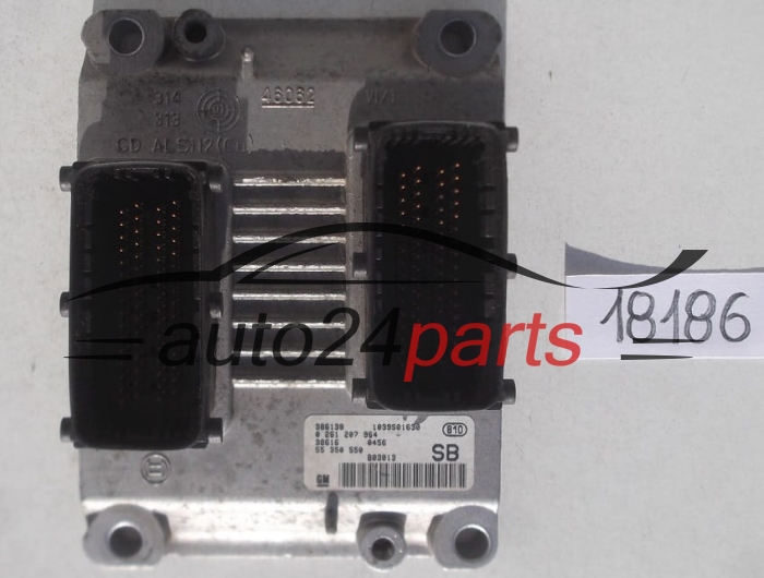 KOMPUTER STEROWNIK SILNIKA OPEL CORSA C 1.2 Z12XE BOSCH 0 261 207 964