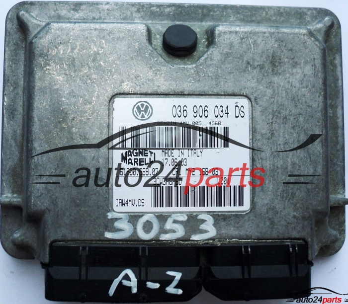 ECU CENTRALITA DE MOTOR SEAT TOLEDO 1.6 036906034DS, IAW4MVDS