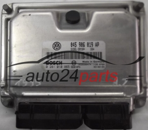 KOMPUTER STEROWNIK SILNIKA VW VOLKSWAGEN POLO 1.4 TDI AMF 045906019AP, 045 906 019 AP, BOSCH 0 281 010 865, 0281010865 - 1995, 7800, 8591, 16160
