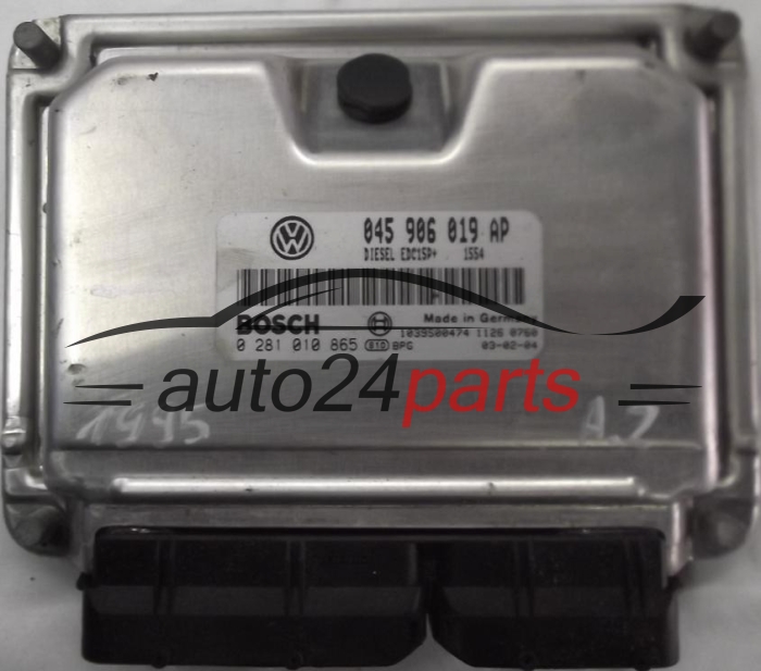 KOMPUTER STEROWNIK SILNIKA VW VOLKSWAGEN POLO 1.4 TDI AMF 045906019AP