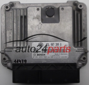 KOMPUTER STEROWNIK SILNIKA VW VOLKSWAGEN SHARAN BOSCH 0 281 016 949, 0281016949, 03L 907 309 Q, 03L907309Q, EDC17C46 - 