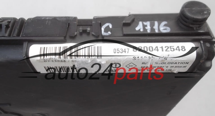 CENTRALKA MODUL RENAULT MEGANE S118400150 F, S118400150F, 8200412548