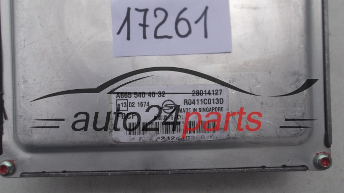 KOMPUTER STEROWNIK SILNIKA SSANGYONG RODIUS 2.7 A 665 540 40 32