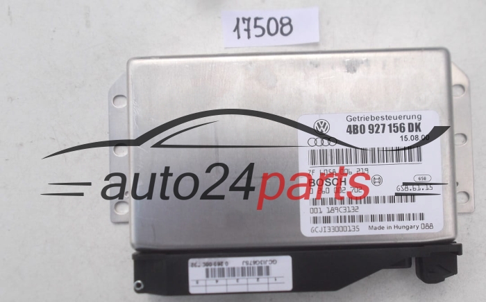 CENTRALITA ECU CAJA DE CAMBIOS AUTOMATICA AUDI A6 2.5 TDI BOSCH 0 260 002 702, 0260002702, 4B0 927 156 DK, 4B0927156DK, 4B0927156