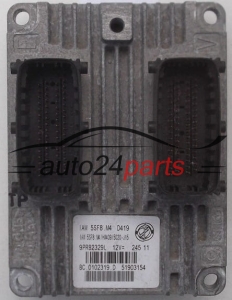 CALCULATEUR MOTEUR FIAT PANDA FIAT 500 FORD KA MAGNETI MARELLI IAW 5SF8.M4, IAW5SF8M4, 51903154, BC.0102319.D, BC0102319D