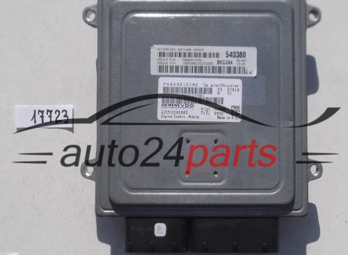 KOMPUTER STEROWNIK SILNIKA CHRYSLER DODGE CALIBER 2.0 A2C53240963 6333 0703 SIM90E P04692101AE
