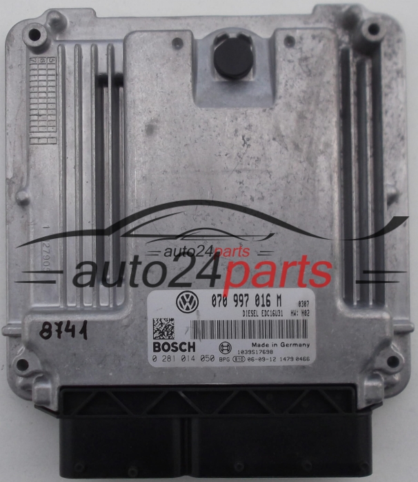 MOTORSTEUERGERÄT ECU STEUERGERÄT VW VOLKSWAGEN T5 2.5 TDI