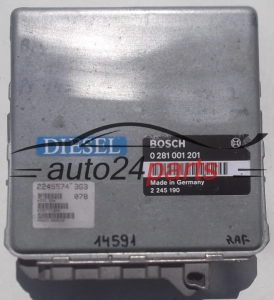 KOMPUTER STEROWNIK SILNIKA BMW BOSCH 0 281 001 201, 0281001201, 2 245 190, 2245190 - 
