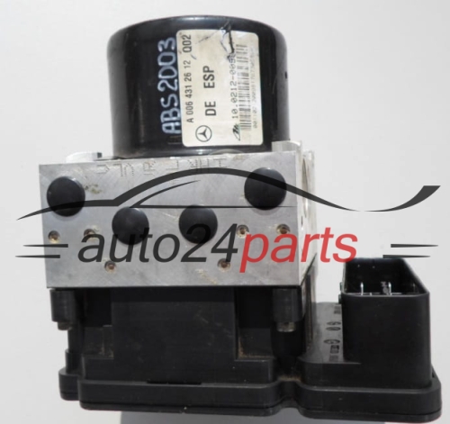 ABS PUMPE BLOCK HYDRAULIKPUMPE STEUERGERAT  MERCEDES C-CLASS A 006 431 26 12,  ATE 10.0212-0098.4