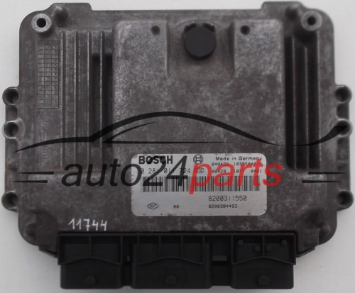 KOMPUTER STEROWNIK SILNIKA RENAULT ESPACE 2.2 DCI BOSCH 0281011724, 0 281 011 724, 8200311550 8200384493 1039S04018