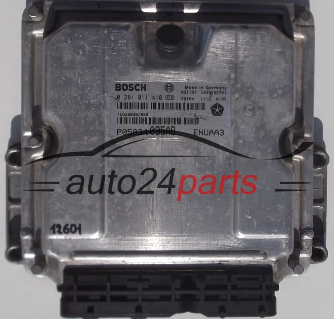 CALCULATEUR MOTEUR CHRYSLER CRUISER 2.2 CRD BOSCH 0 281 011 410, 0281011410, P05034035AB 