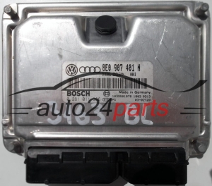 CALCULATEUR MOTEUR AUDI A4 A6 2.5 TDI 8E0907401N, 8E0 907 401 N, BOSCH 0281011386, 0 281 011 386, DIESEL EDC15UM+ 0003 1039S01878