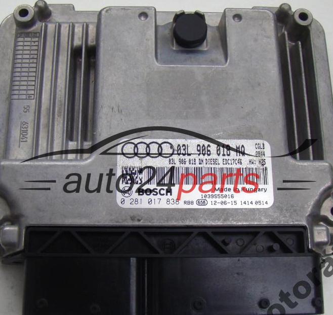  CALCULATEUR MOTEUR AUDI Q5 2.5 TDI BOSCH 0 281 017 838