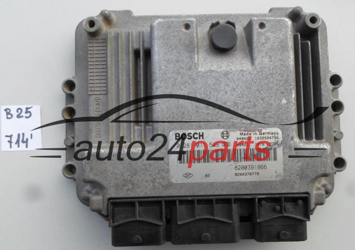 RENAULT MEGANE SCENIC 1.9 DCI, BOSCH 0 281 011 549, BOSCH 0281011549, 8200391966, 8200370779, 1039S04786 