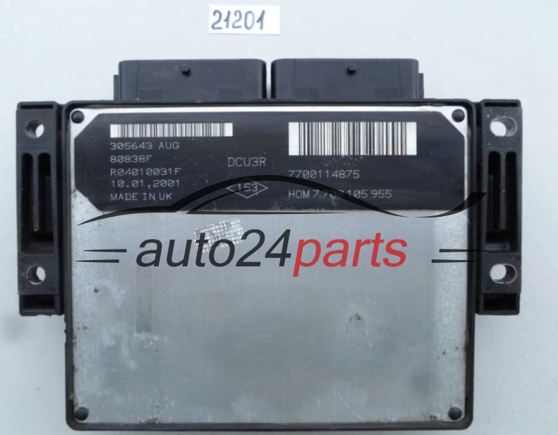 RENAULT CLIO 1.9 D LUCAS R04010031F, HOM 7 700 105 955, 7700105955, 7700114875