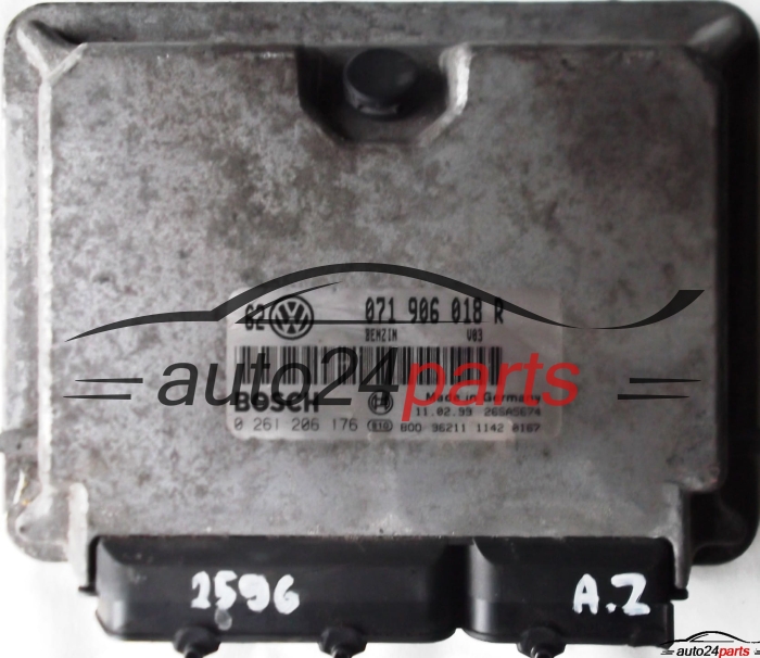ECU CENTRALITA DE MOTOR VW VOLKSWAGEN GOLF BORA 2.3 071906018R, BOSCH 0 261 206 176, 0261206176 