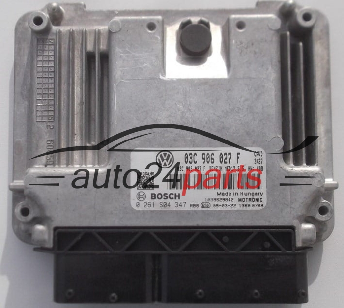 CALCULATEUR MOTEUR VOLKSWAGEN SCIROCCO 1.4 TFSI BOSCH 0 261 S04 347, 03C 906 027 F