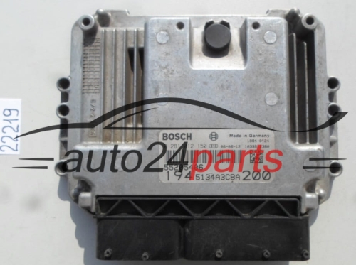 KOMPUTER STEROWNIK SILNIKA FIAT CROMA 2.4 JTD BOSCH 0 281 012 150, 0281012150, 55205406