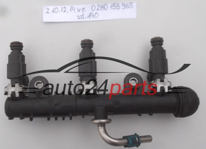 WTRYSK WTRYSKIWACZ PALIWA BENZYNA OPEL  Z10,12,14XE BOSCH 0 280 155 965, 0280155965 