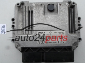 Komputer sterownik silnika Alfa Romeo 147 1.9 JTDM 0281012858 55204755 4D34A3ABM 1039S12192 - 20936