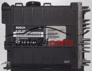 CALCULATEUR MOTEUR VOLKSWAGEN POLO BOSCH 0 261 200 259, 0261200259, 030 906 026 B, 030906026B 